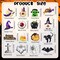 16 Pcs Halloween Diamond Art Magnets – DIY Gnome, Ghost, Bat & Cat Diamond Painting Kits for Adults, Halloween Gems Crafts for Home Décor & Gifts